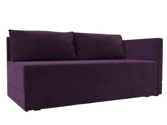 Диван-кровать Никас, Фиолетовый (Велюр) в Перми - изображение