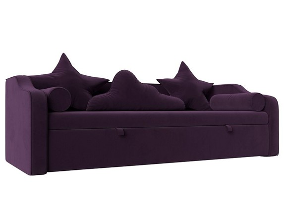 Диван-кровать Рико, Фиолетовый (Велюр) в Перми - изображение