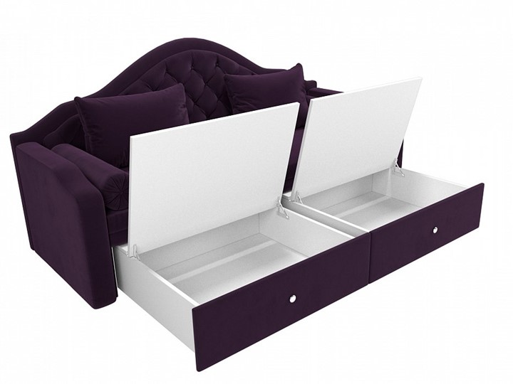 Диван-кровать Сойер, Фиолетовый (Велюр) в Перми - изображение 2