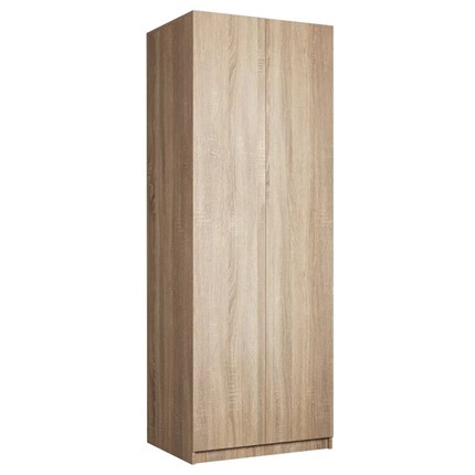 Шкаф двухдверный Локер Дуб сонома (Гармошка Push-to-Open) в Кунгуре - изображение