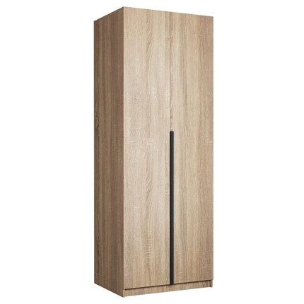 Шкаф двухдверный Локер Дуб сонома (Распашной) штанга в Соликамске - изображение