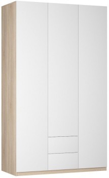Распашной шкаф Реал распашной (Push to open; R-198х135х45-2-PO), без зеркала в Перми - изображение