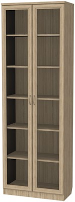 Шкаф 2-створчатый 224, цвет Дуб Сонома в Перми - изображение