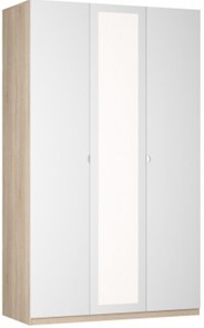 Шкаф 3-дверный Реал распашной (R-198х135х45-1-TR-М), с зеркалом в Перми - предосмотр