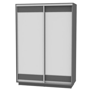Шкаф 2-дверный Весенний HK5, 2155х1514х600 (D2D2), Графит в Перми - предосмотр