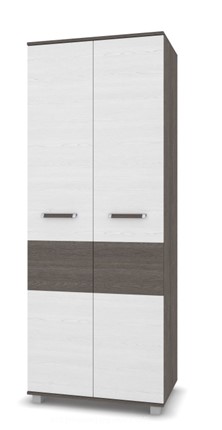 Шкаф 2-дверный В-20, Анкор светлый/темный в Перми - изображение