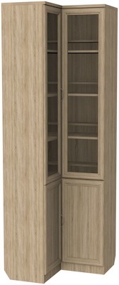 Угловой шкаф 211, цвет Дуб Сонома в Перми - изображение
