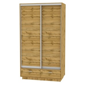 Шкаф 2-дверный Весенний HK7, 2155х1200х600 (D3D3), ДВ в Перми