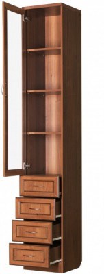 Шкаф 205 с ящиками, цвет Дуб Сонома в Перми - изображение 1