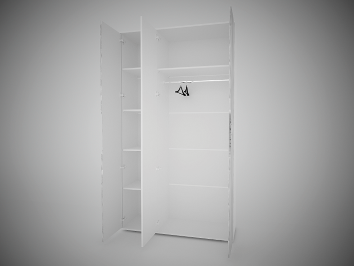 Шкаф 3-дверный Сорренто 3 в Перми - изображение 1