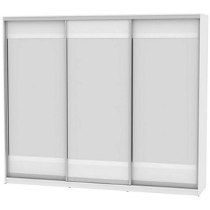 Шкаф 3-х дверный Белла B-230х270х60-1 (792) (Двери D10+D10+D10), Белый в Перми