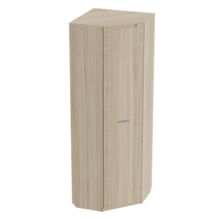 Шкаф распашной угловой Элана, Дуб сонома 720х720х208 в Кунгуре - изображение
