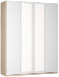 Шкаф распашной Реал (Push to open; R-230х180х45-1-PO-М), с зеркалом в Перми - предосмотр