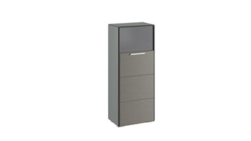 Шкаф Наоми комбинированный одностворчатый, цвет Фон серый, Джут ТД-208.07.28 в Березниках