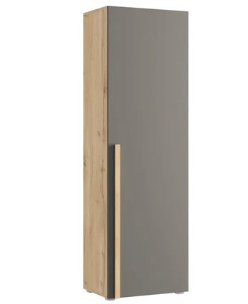 Шкаф однодверный Виллитус М2 дуб вотан/графит в Перми - изображение