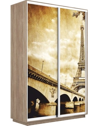 Шкаф Экспресс 1400x450x2200, Париж/дуб сонома в Перми - изображение