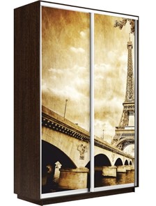 Шкаф 2-дверный Экспресс 1400x600x2400, Париж/венге в Перми