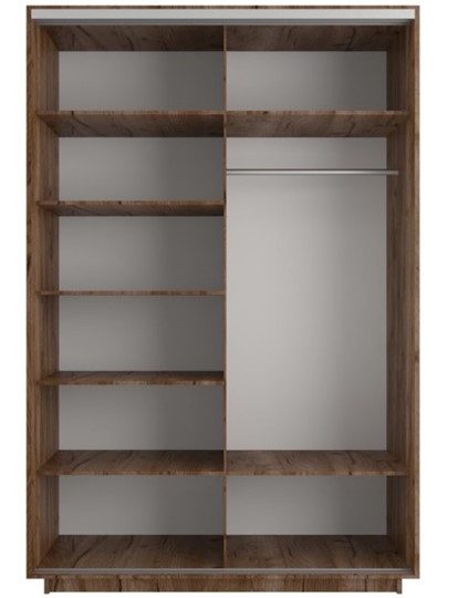 Шкаф 2-дверный Экспресс 1600x600x2200, Буквы/дуб табачный в Перми - изображение 1