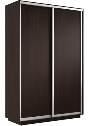 Шкаф 2-дверный Экспресс (ДСП) 1200х600х2200, венге в Перми - изображение