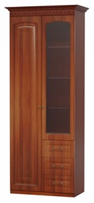 Шкаф двухдверный Гармония-4, МЦН комбинированный в Кунгуре