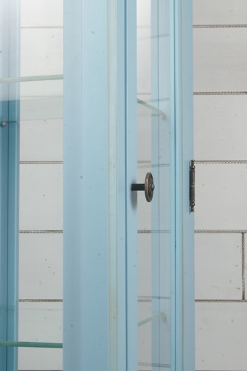 Шкаф одностворчатый Leontina для посуды (ST9319RB) Голубой в Березниках - изображение 2