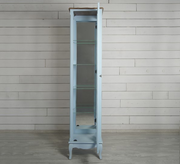 Шкаф одностворчатый Leontina для посуды (ST9319RB) Голубой в Перми - изображение 6