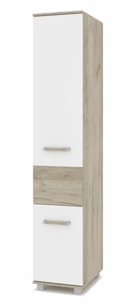 Шкаф В-12, Серый дуб/Белый в Перми - изображение