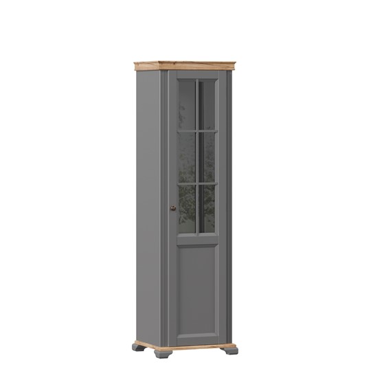 Шкаф в гостинную правый Амели (Оникс серый) ЛД 642.930 в Перми - изображение 2