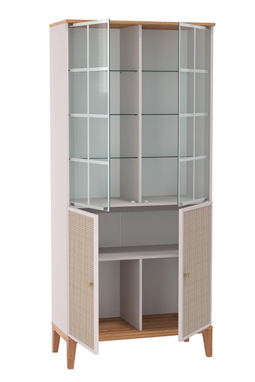 Шкаф-витрина 60.03 Бора (со стеклом) в Перми - изображение 1