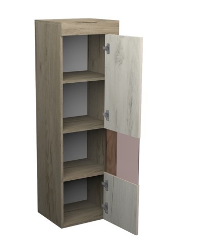 Шкаф одностворчатый Торонто ТШН-4, Дуб сонома-ЯАС в Перми - изображение 1