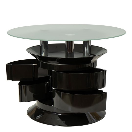 Стеклянный стол Benito black в Соликамске - изображение 2