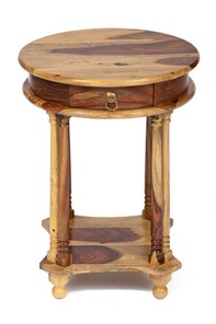 Кофейный стол Бомбей - 1149  палисандр, 45*45*60, натуральный (natural) арт.10049 в Чайковском - предосмотр 2
