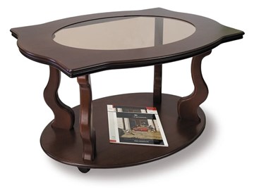 Журнальный стол Берже 3С (темно-коричневый) в Перми