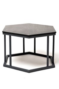 Столик для гостиной Женева  цвет серый гранит  RC658-50-50-4sis в Кунгуре