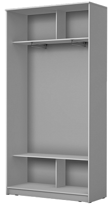 Шкаф 2-х створчатый 2300х1200х420 Хит-23-4-12/2-88, Матовое стекло, Дуб млечный в Перми - изображение 1