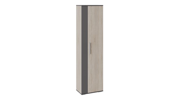 Шкаф 2-х дверный Нуар (Фон серый/Дуб сонома) в Перми - изображение