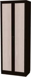 Шкаф распашной 100 со штангой, цвет Венге в Перми - изображение