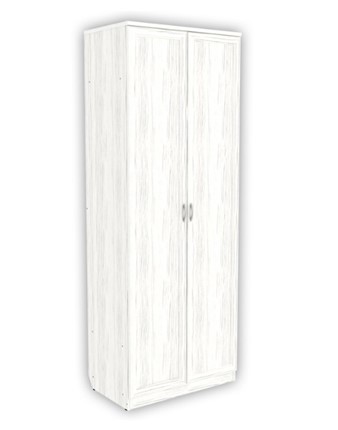 Шкаф 2-х дверный 100 со штангой, цвет Арктика в Перми - изображение