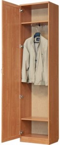 Шкаф распашной 107 с выдвижной штангой, цвет Венге в Соликамске - предосмотр 1