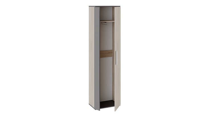 Шкаф 2-х дверный Нуар (Фон серый/Дуб сонома) в Перми - изображение 1