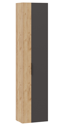 Комбинированный шкаф Асти (Дуб крафт золотой/Антрацит) в Перми - изображение
