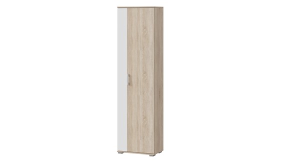 Шкаф 2-х дверный Эрика (Дуб сонома/Белый) в Перми - изображение