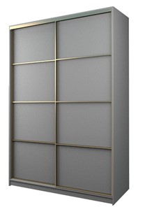 Шкаф 2-х створчатый MAX МШ-23-6-16-11, Профиль Золото/Цвет Серый в Перми