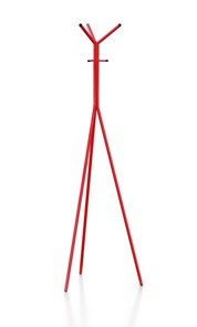 Вешалка для одежды КРОНИД Крауз-11, цвет красный в Перми