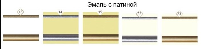 Банкетка Кабриоль 6-1, Эмаль + Патина в Перми - изображение 1