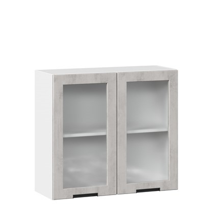 Модульный кухонный гарнитур Джамис 2600, Белый/Белый камень в Перми - изображение 1