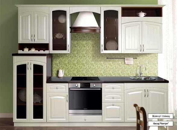 Модульная кухня Кантри 2800 в Перми - изображение