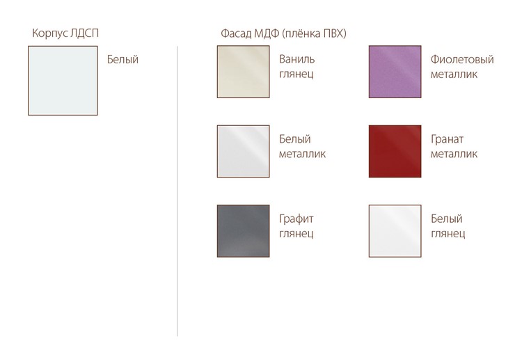Кухонный гарнитур угловой Модерн, белый глянец/фиолетовый металлик в Перми - изображение 1