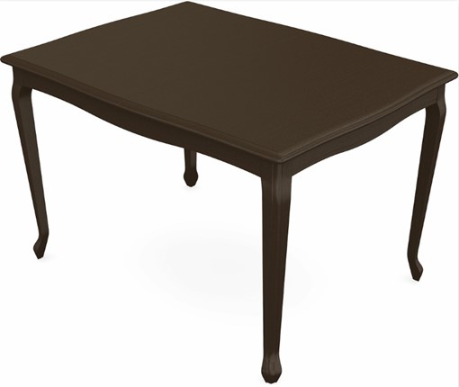 Кухонный стол раскладной Кабриоль 1200х800, тон 7 (Морилка/Эмаль) в Перми - изображение
