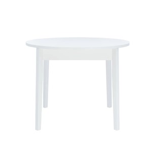 Обеденный круглый стол Leset Говард 1Р (Белый 9003) в Перми